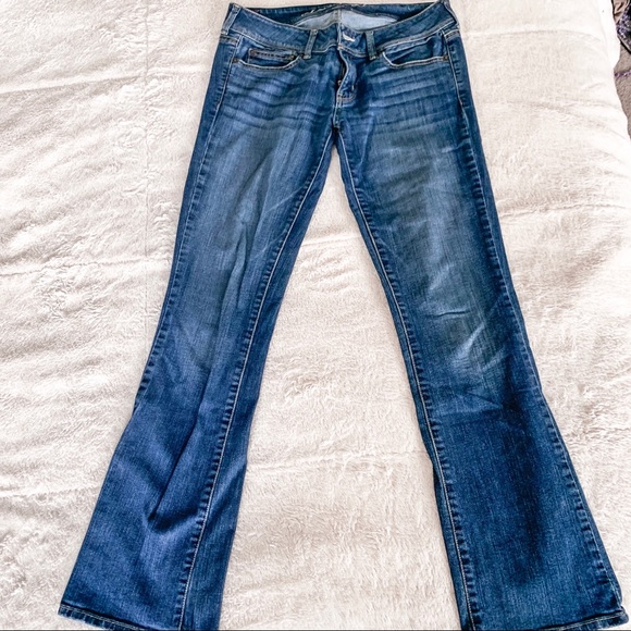 American Eagle Slim Boot Stretch Jeans Size 6 - Picture 2 of 6